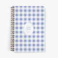 Needlepoint Journal - Blue Gingham