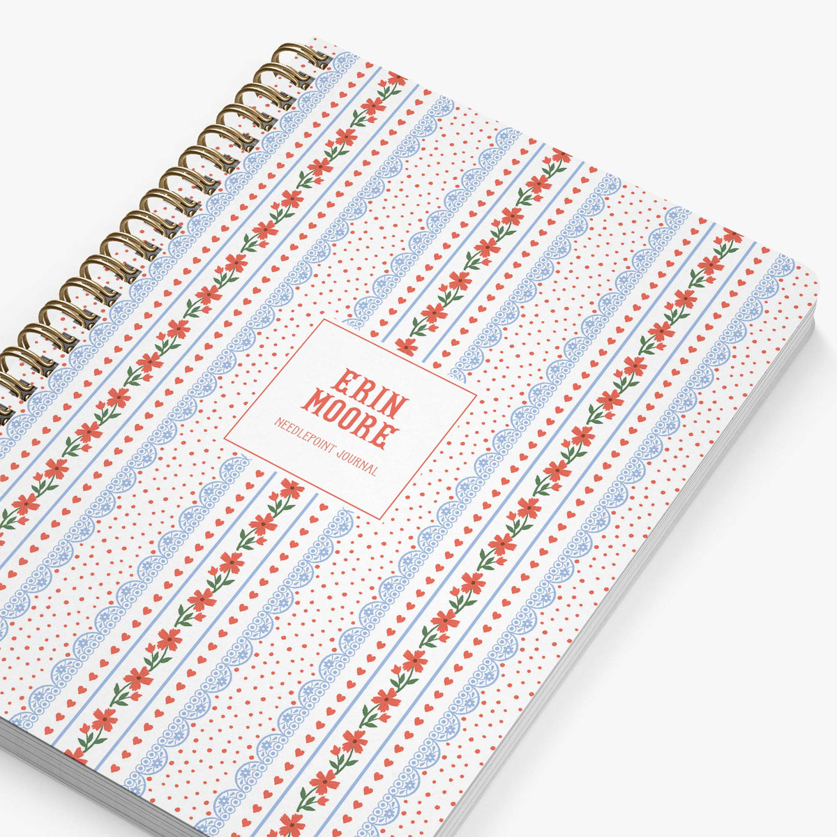 Needlepoint Journal - Heritage Floral