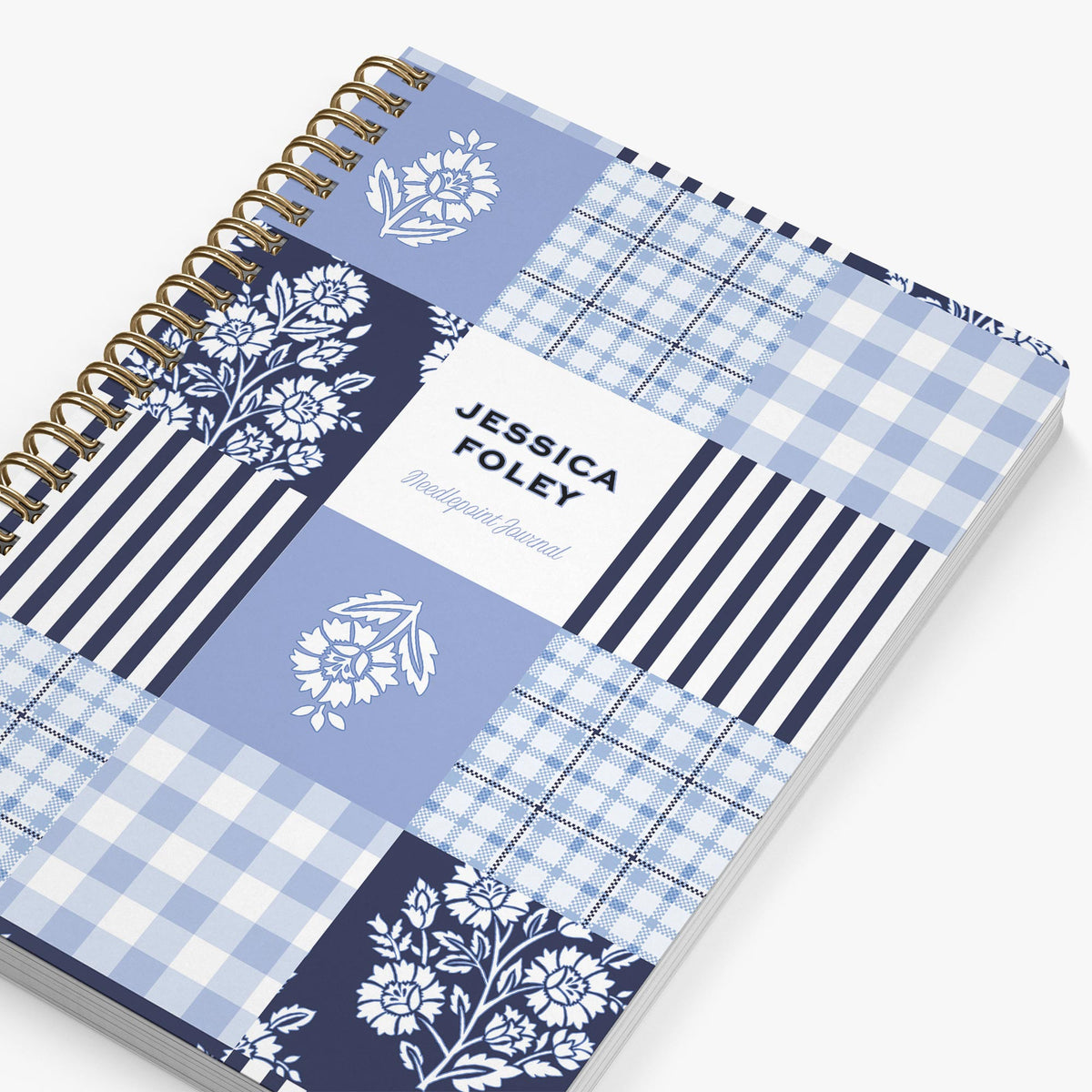 Needlepoint Journal - Summer Madras