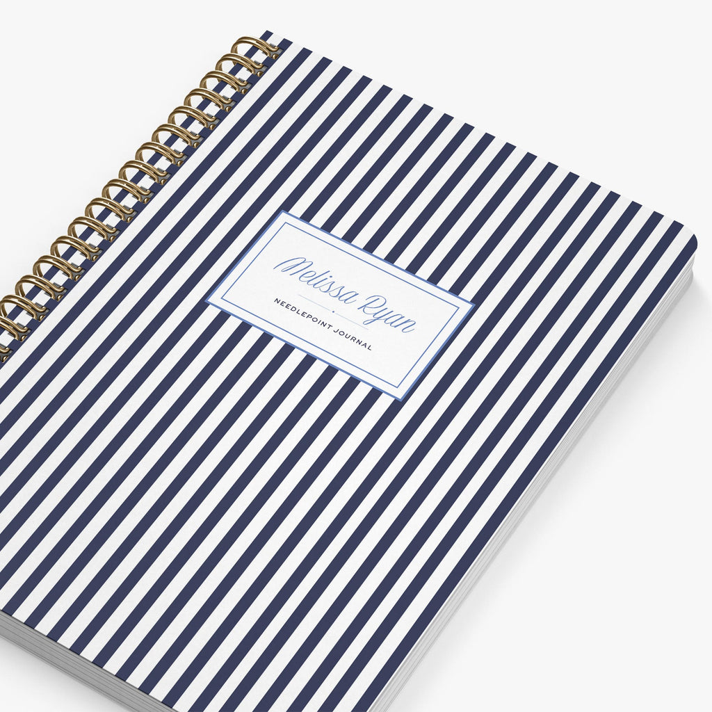 Needlepoint Journal - Summer Stripe