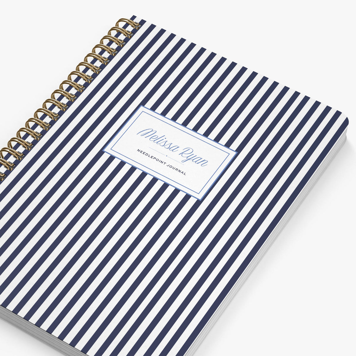Needlepoint Journal - Summer Stripe