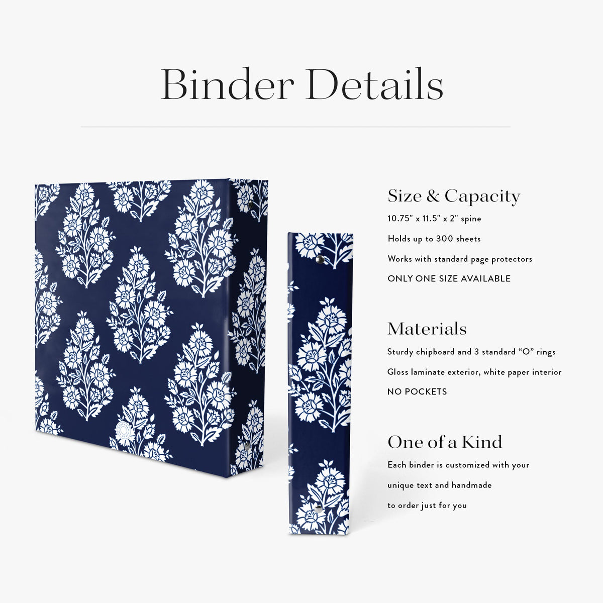 Needlepoint Binder - Summer House