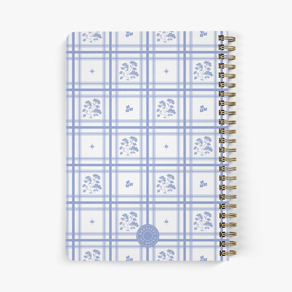 Needlepoint Journal - Blue Plaid