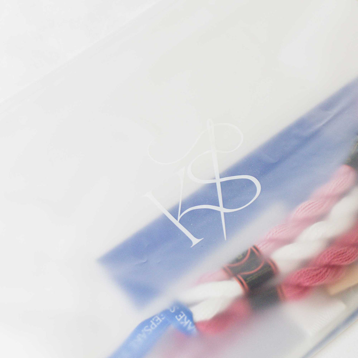Key Fob Kit - Pink Gingham