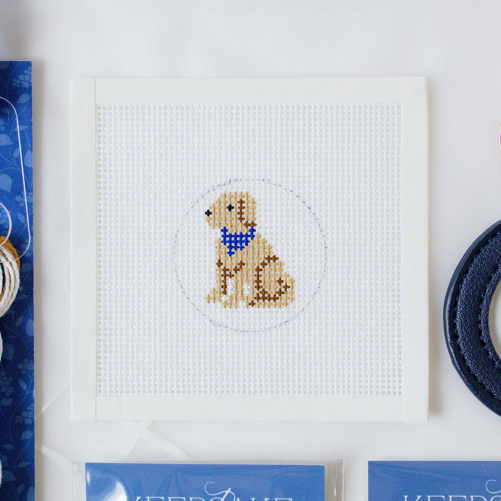 Key Fob Kit - Golden Retriever
