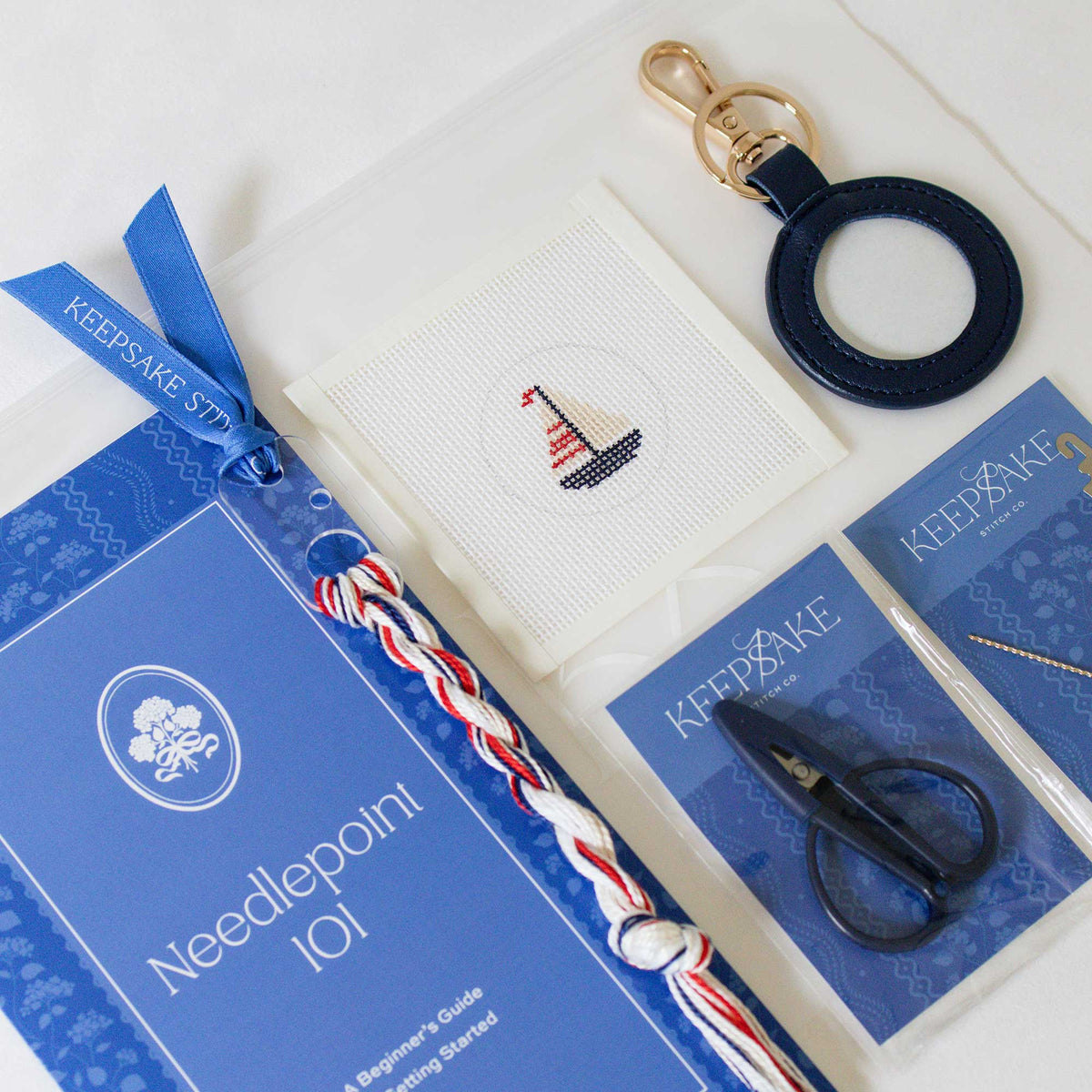 Key Fob Kit - Little Boat