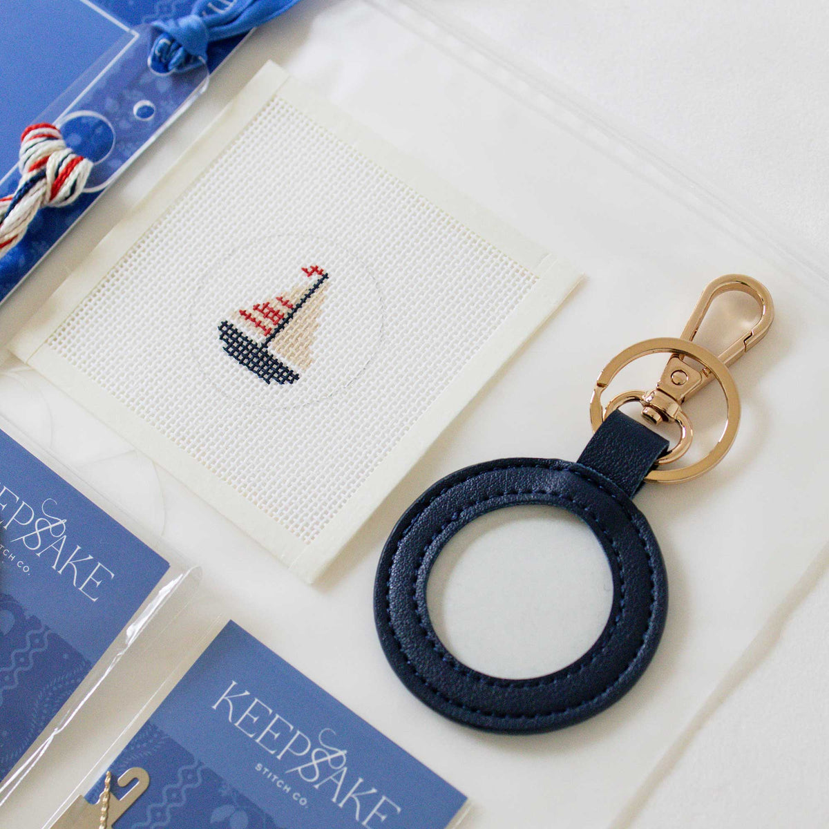 Key Fob Kit - Little Boat