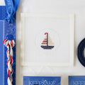 Key Fob Kit - Little Boat