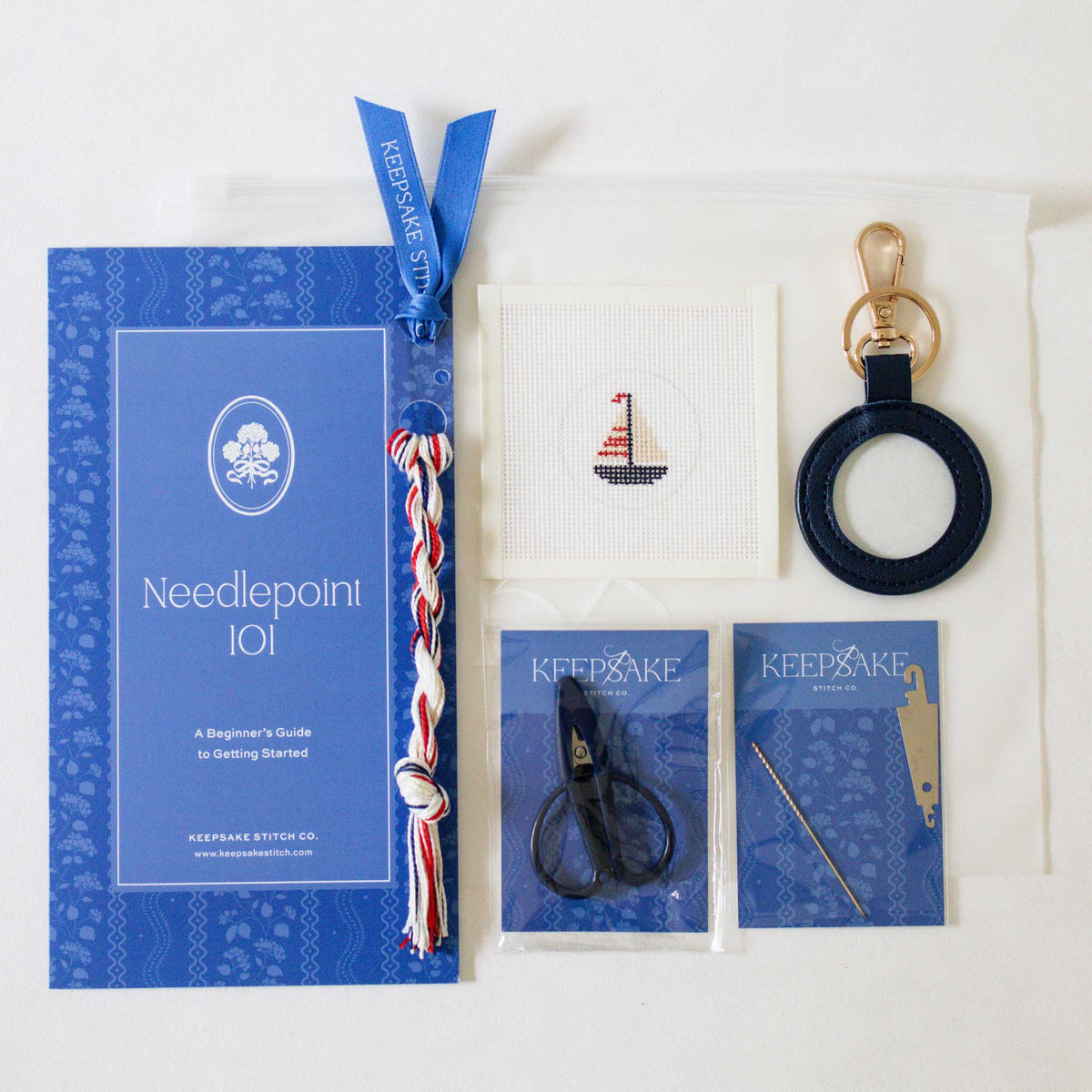 Key Fob Kit - Little Boat