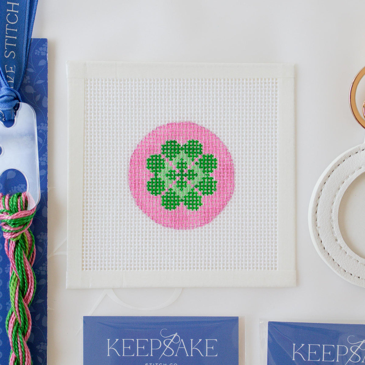 Key Fob Kit - Lucky Clover