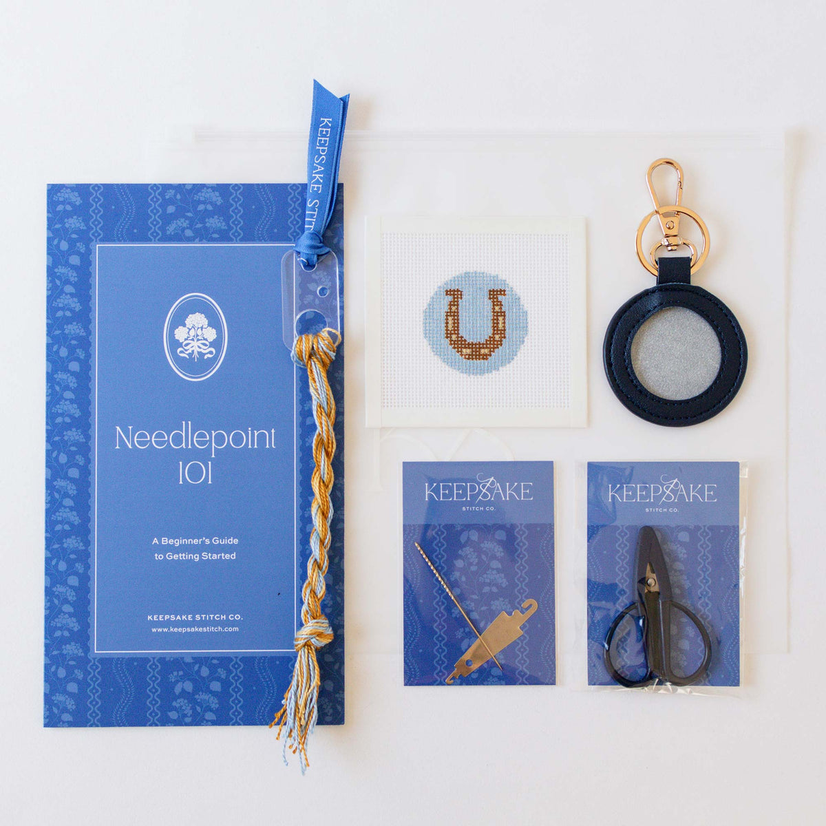Key Fob Kit - Lucky Horseshoe