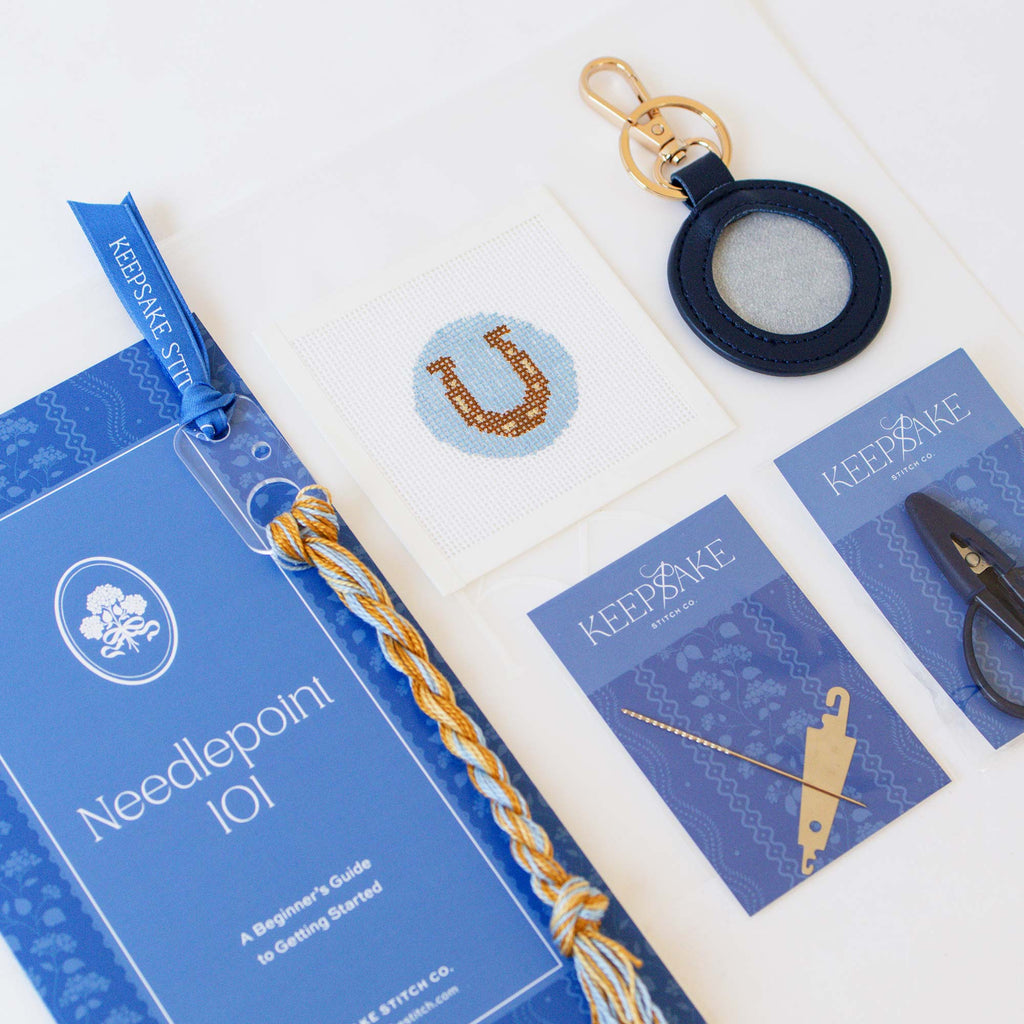 Key Fob Kit - Lucky Horseshoe