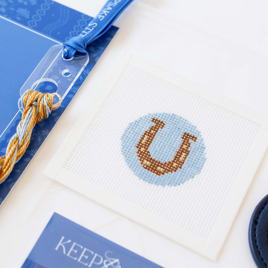 Key Fob Kit - Lucky Horseshoe