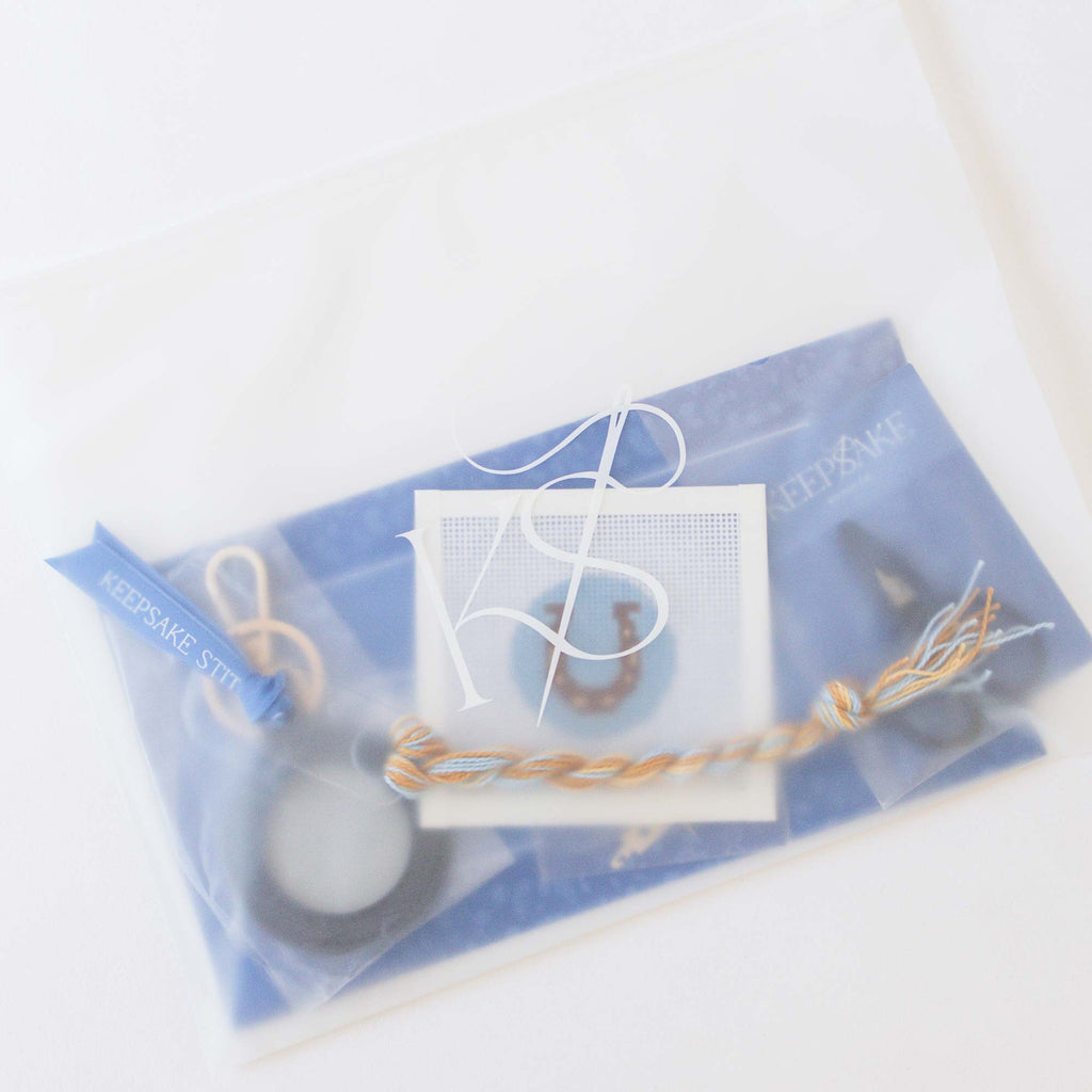 Key Fob Kit - Lucky Horseshoe