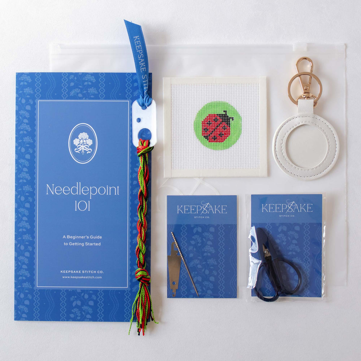 Key Fob Kit - Lucky Ladybug