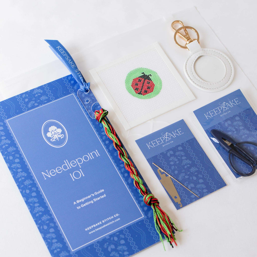 Key Fob Kit - Lucky Ladybug