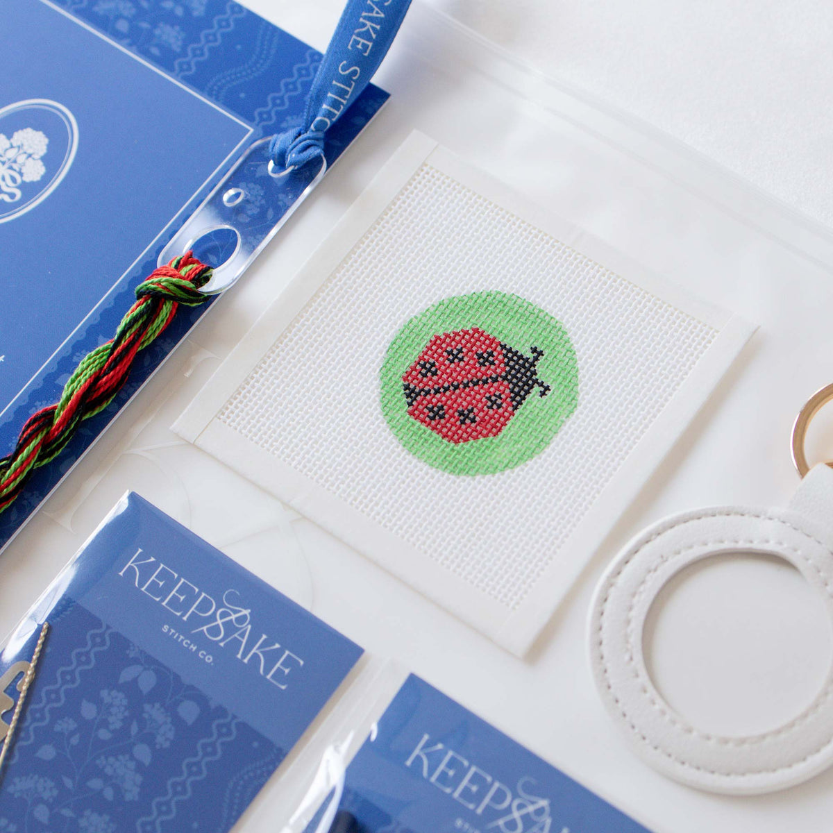 Key Fob Kit - Lucky Ladybug