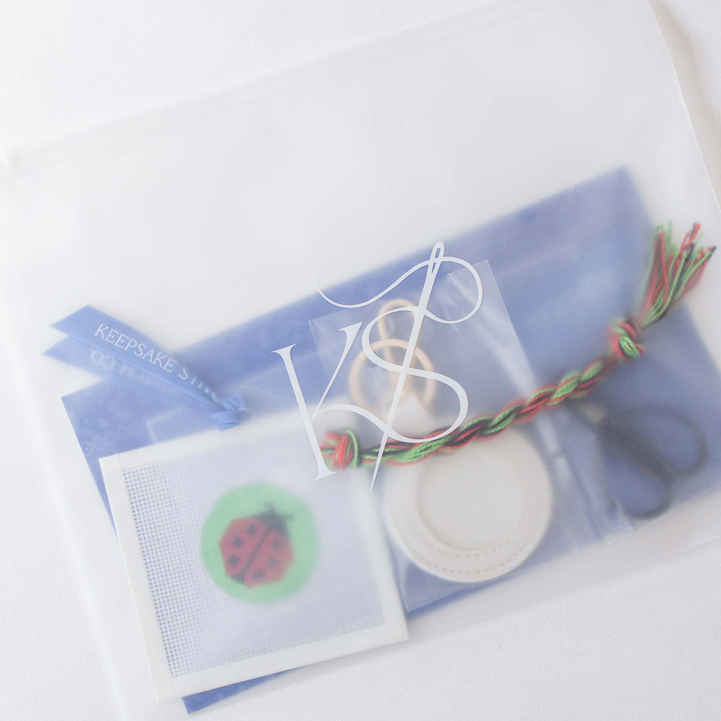 Key Fob Kit - Lucky Ladybug